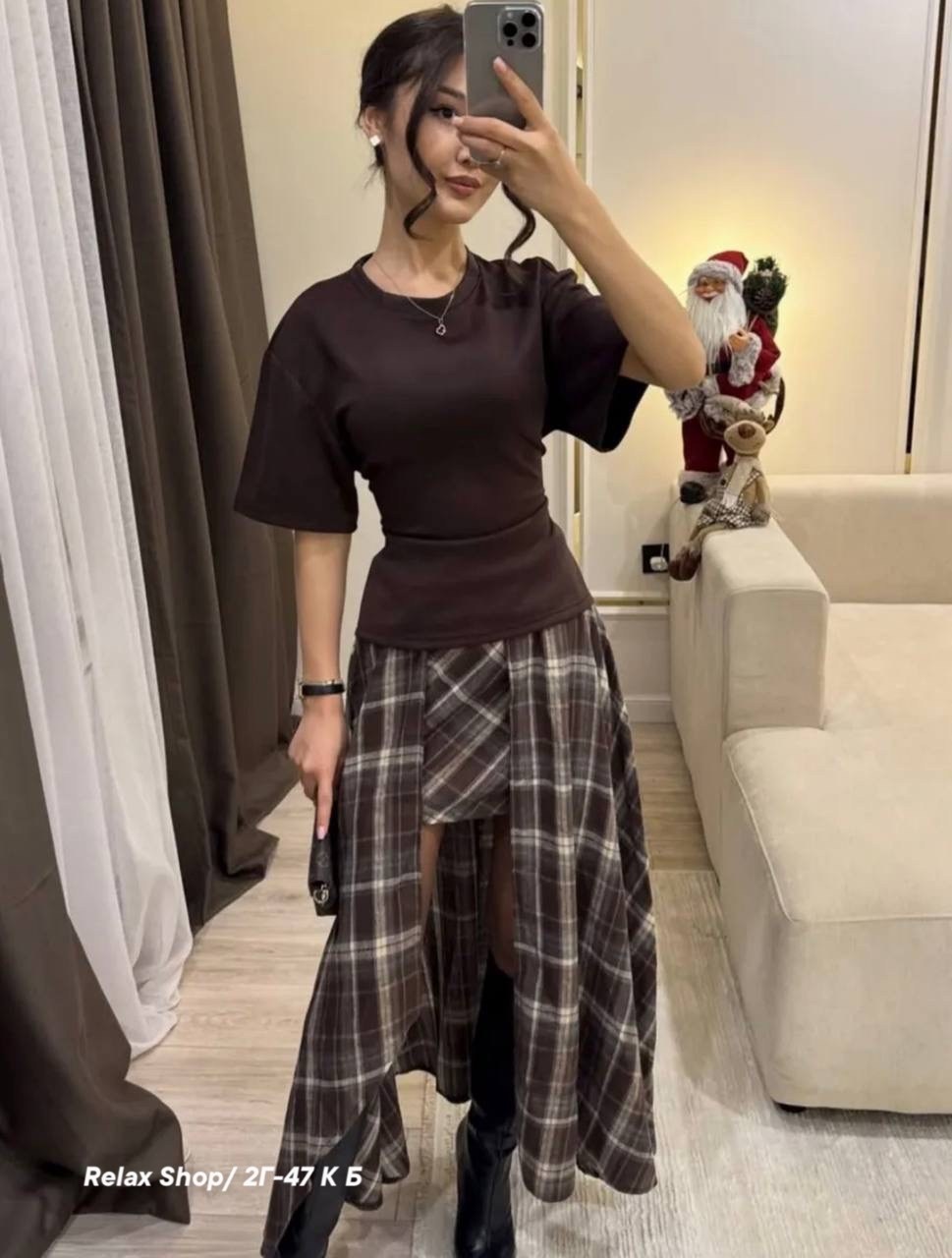 юбка в клетку,юбка длинная в клетку,клетчатая юбка,длинная юбка