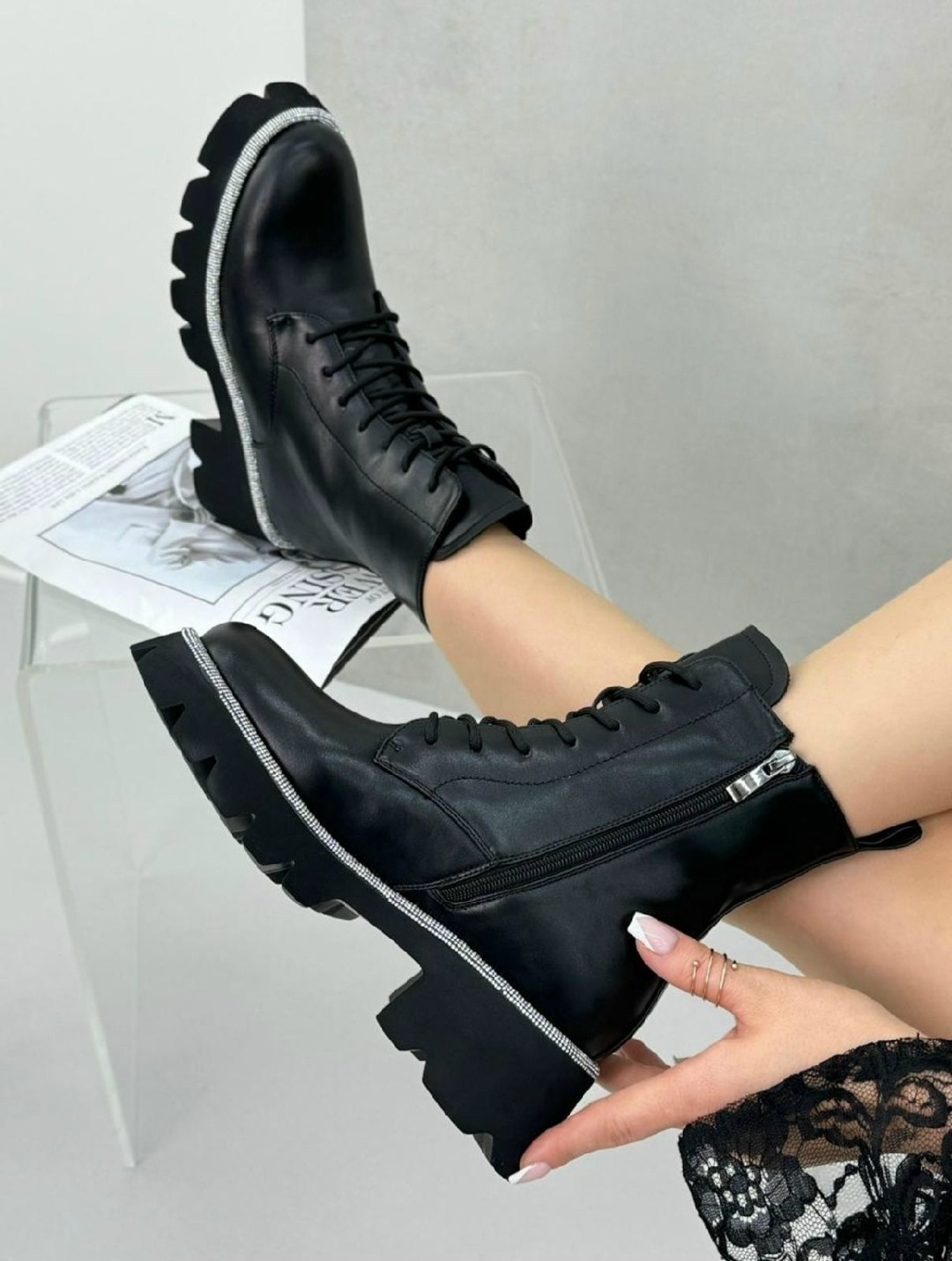 , женская,женские зимние ботинки,женские ботинки,ботинки зимние челси на каблуке lu meita 178797319