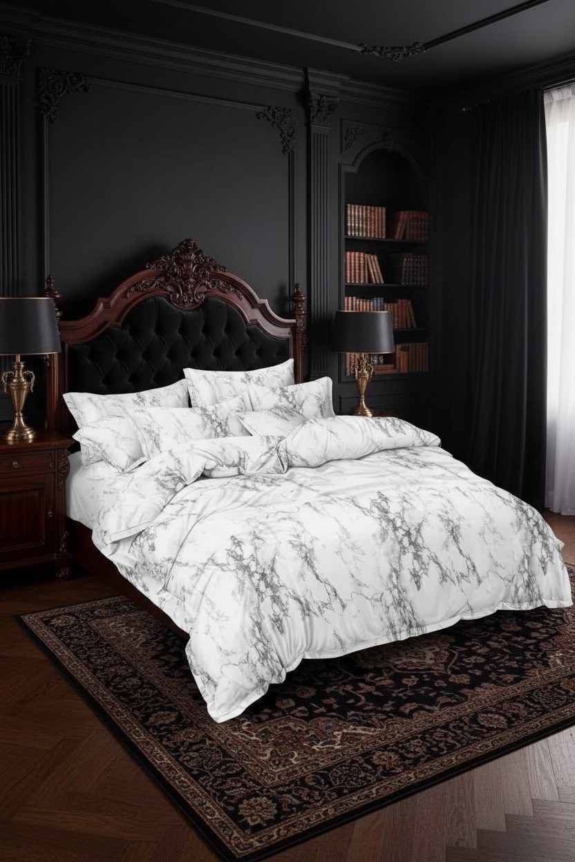 мраморное постельное белье,комплект постельного белья,постельное белье,постельное белье мрамор,постельное борис мрамор
