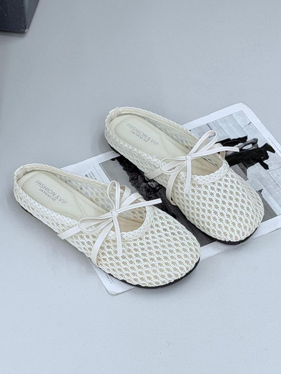 вязаные тапочки,вязаные босоножки,,летние тапочки,женские тапочки