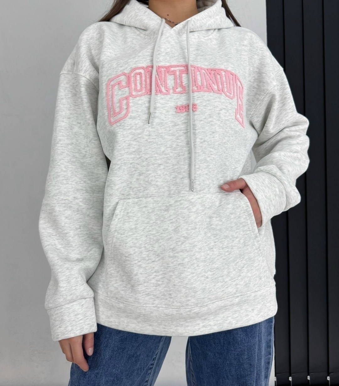 jelika худи оверсайз с капюшоном и начесом,толстовки худи,свитшот и толстовка,женская толстовка,худи на флисе