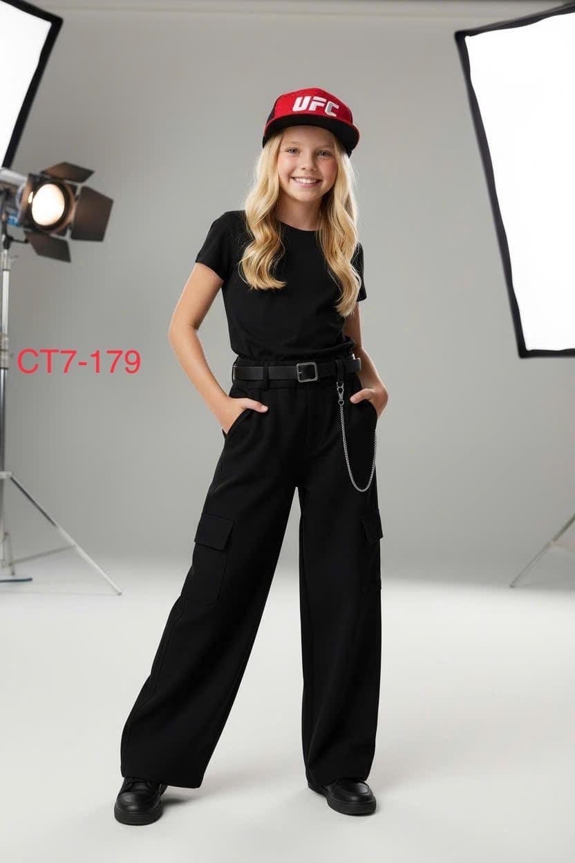 брюки для девочек,брюки-карго для девочки,широкие брюки,штаны для девочек,брюки школьные карго