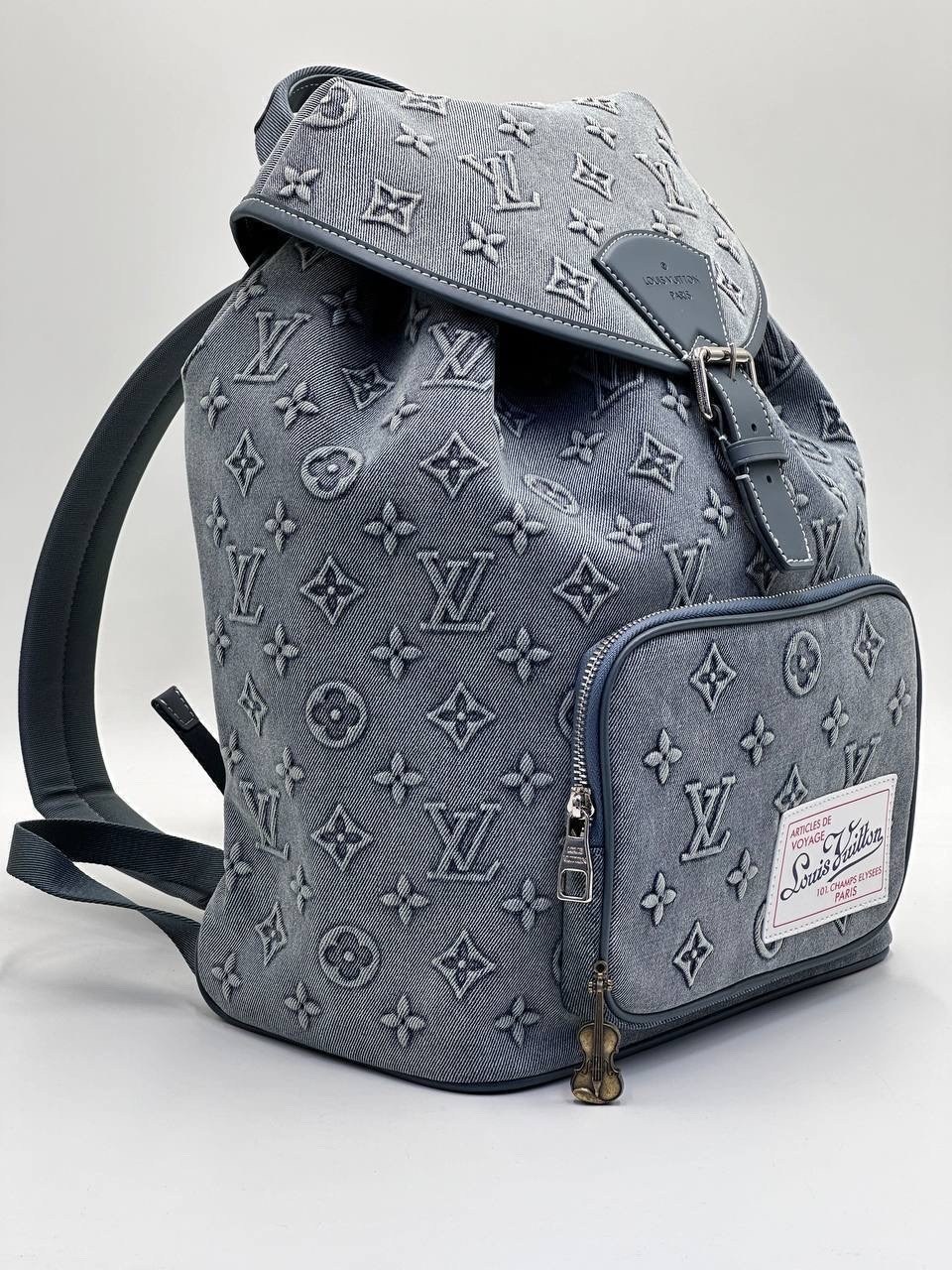 рюкзак louis vuitton,сумка - рюкзак louis vuitton denim,рюкзак женский louis vuitton,рюкзак луи виттон,louis vuitton рюкзак джинсовый