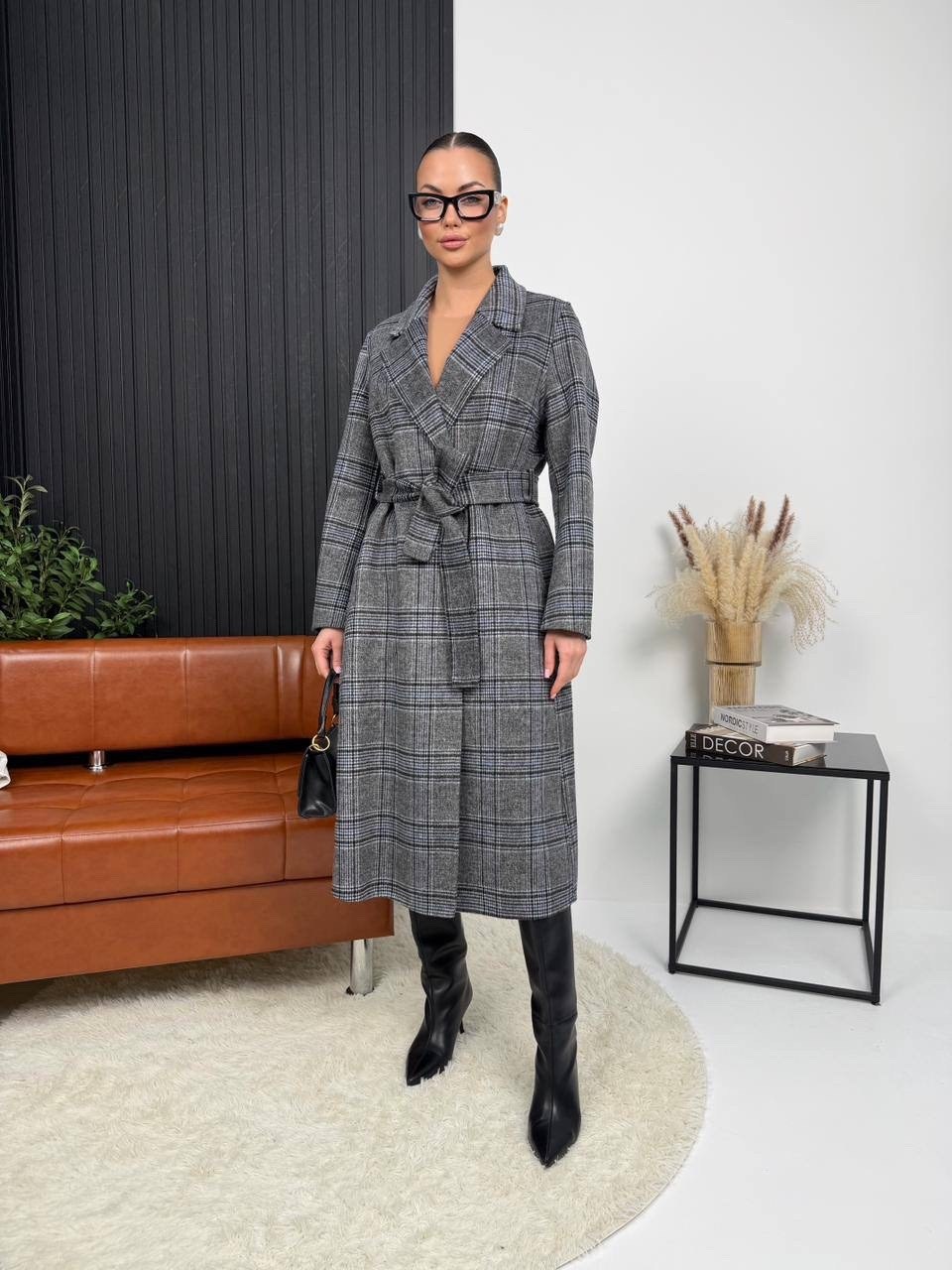 пальто модное,пальто гусиная лапка,стильное пальто,пальто женские,пальто с поясом