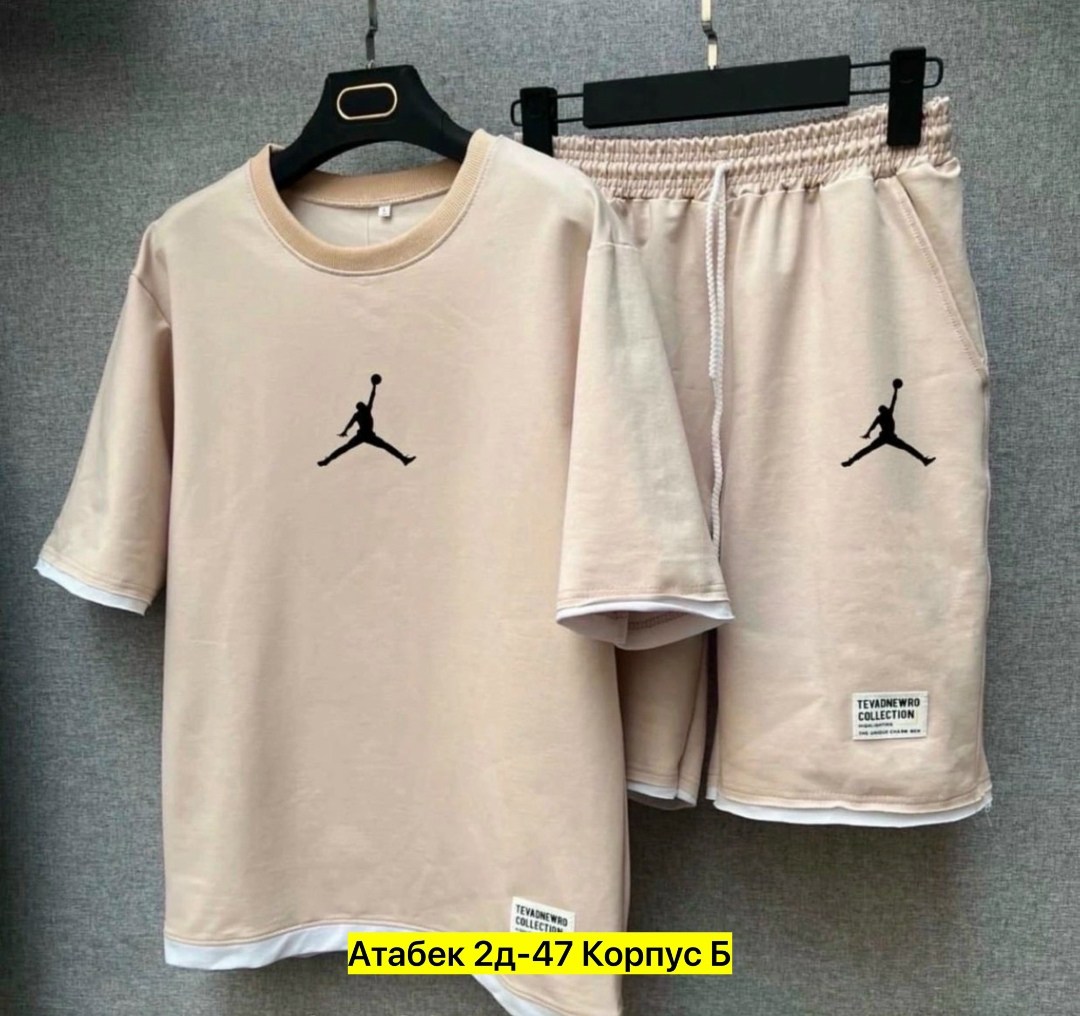 спортивные костюм с шортами,спортивный костюм "джордан" футболка и шорты из хлопка,спортивный костюм мужской летний с шортами,костюм шорты футболка мужской,футболки комплект