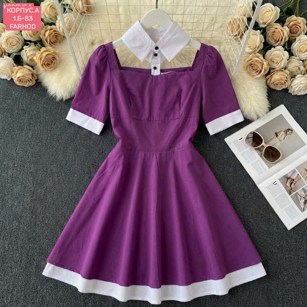 платья для девочек,платье стиль,милое платье,короткие платье,платье с воротником