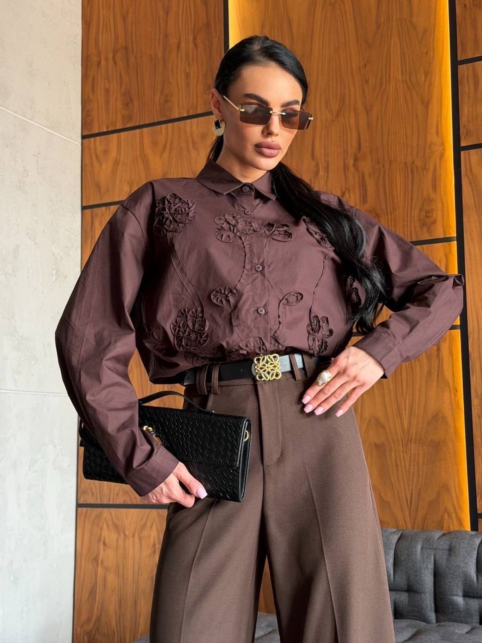 брюки классические палаццо с высокой посадкой cantarni,брюки классические широкие emberens,брюки широкие,брюки женские bold babe палаццо коричневые 48 ru,брюки палаццо