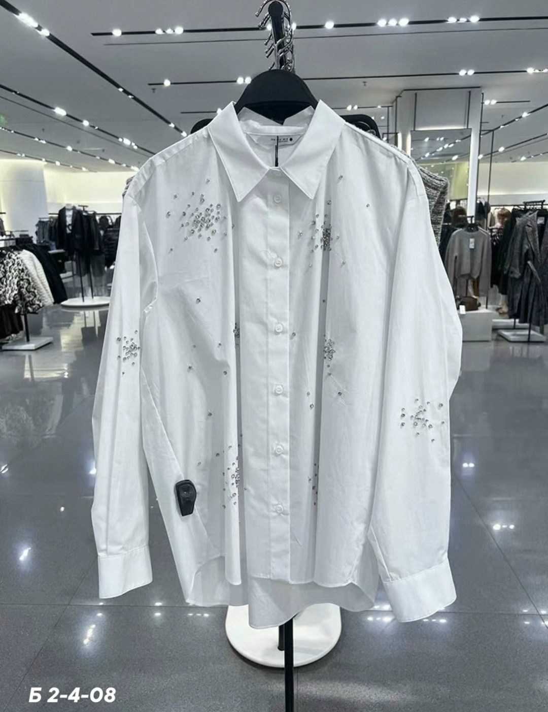 женская рубашка,рубашка блузка,рубашка белая женская,рубашка со стразами,рубашка со стразами женская