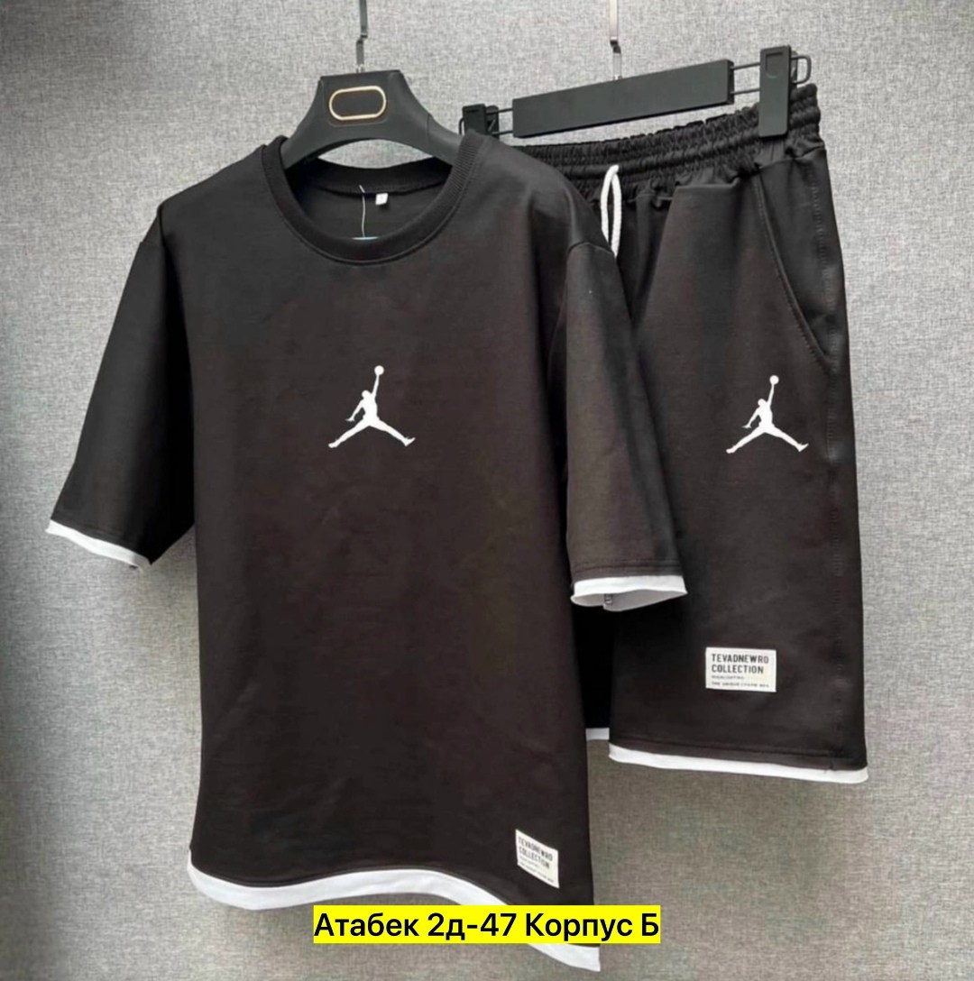 спортивные костюм с шортами,спортивный костюм "джордан" футболка и шорты из хлопка,спортивный костюм мужской летний с шортами,костюм шорты футболка мужской,футболки комплект