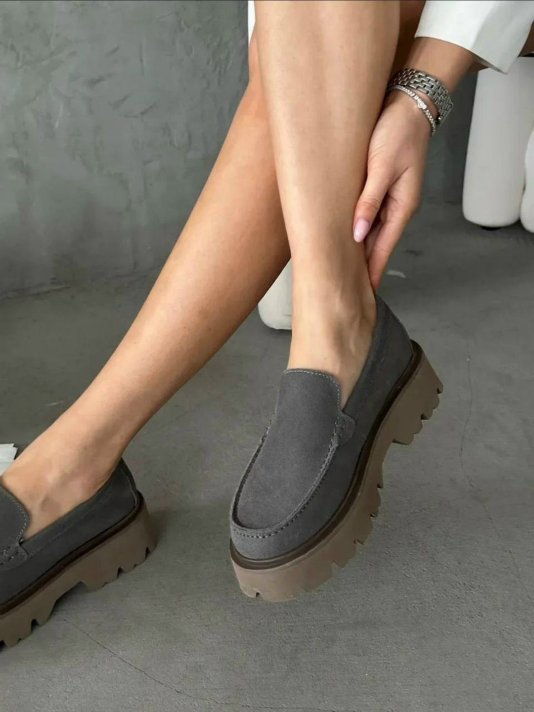 лоферы женские,лоферы женские натуральная замша,лоферы reversal, женская,лоферы женские замшевые