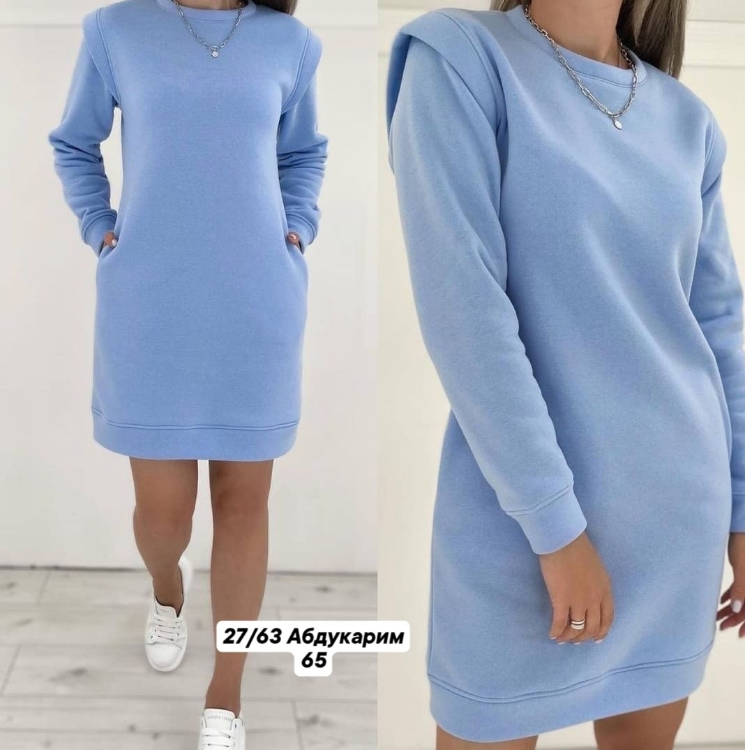 платье на флисе,женское платье на флисе,флисовое платье,платье теплое женское,платье черное