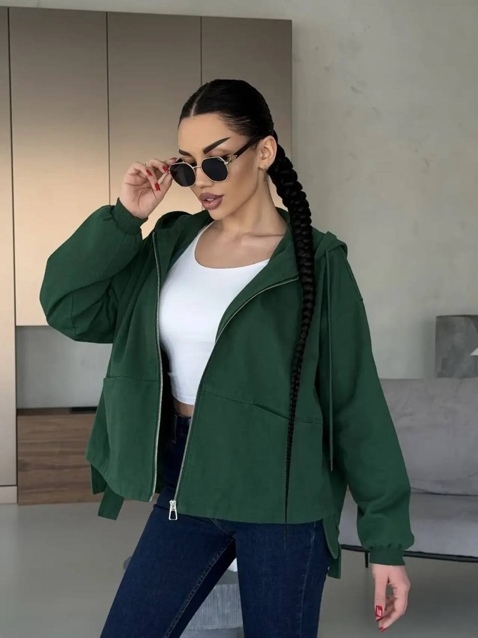 толстовки женская,толстовка,толстовка оверсайз,флисовая толстовка,зеленая толстовка