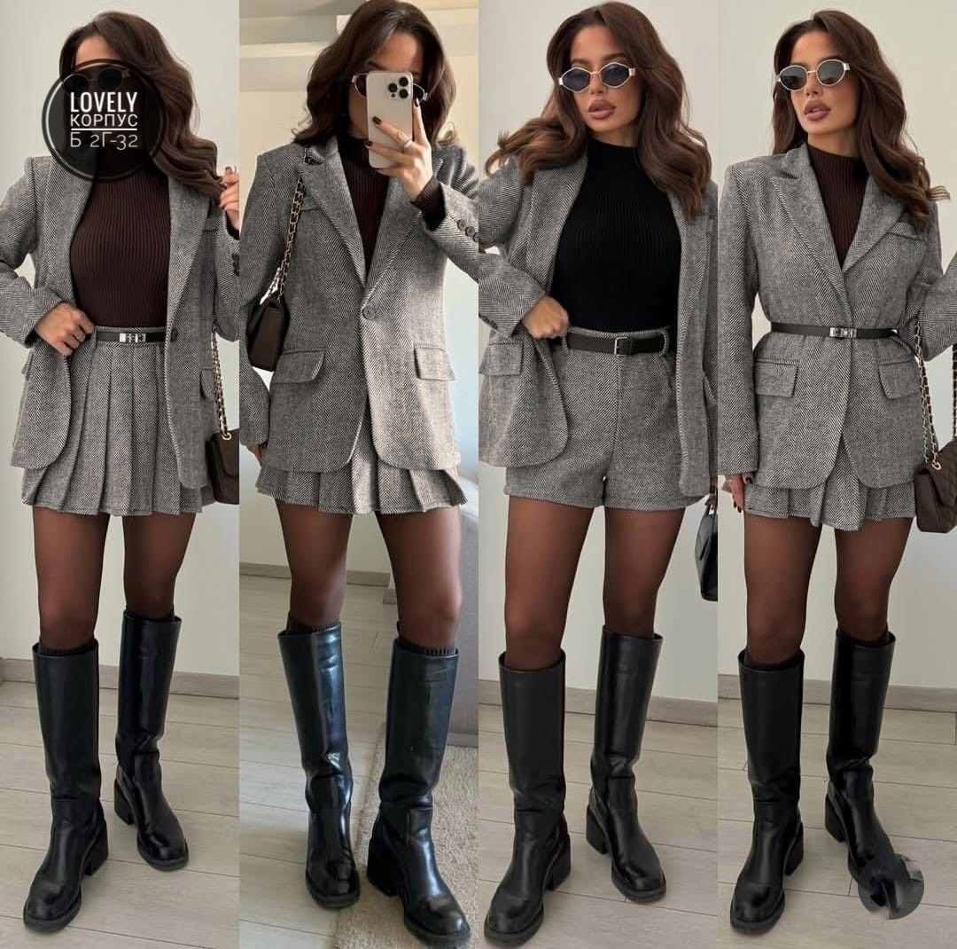 костюм с юбкой твидовый,костюм женский с шортами,костюм женский,костюм с юбкой,женский твидовый костюм