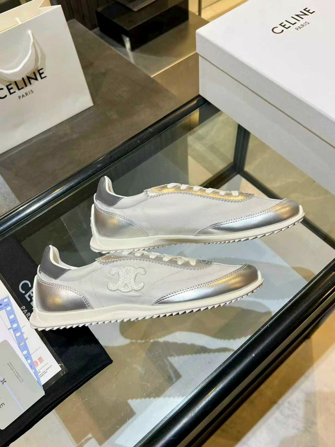 кроссовки celine,кроссовки женскиe,кроссовки loewe,,спортивная