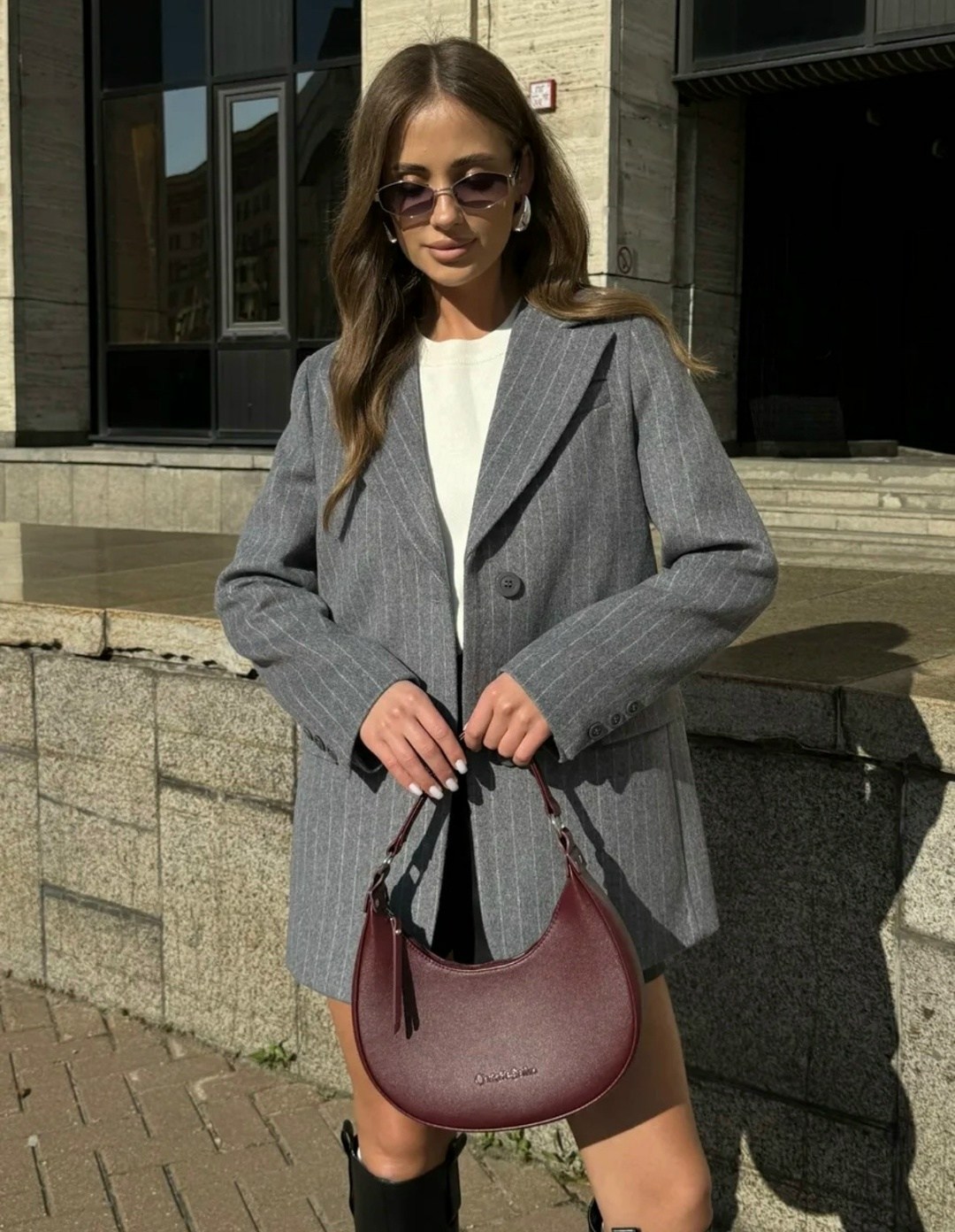 пальто пиджак демисезонное onebyone цвет серый,полупальто пиджак,серое пальто,пальто пиджак,пиджак-пальто прямого кроя в сером цвете