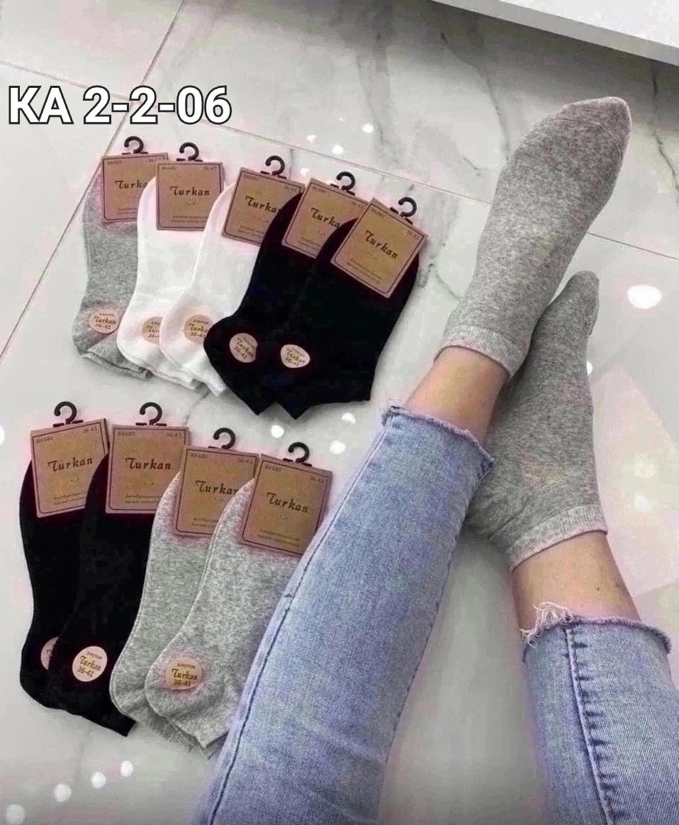 женские носки,популярные женские носки,носки женские 10 пар,носки женские turkan,носки женские короткие