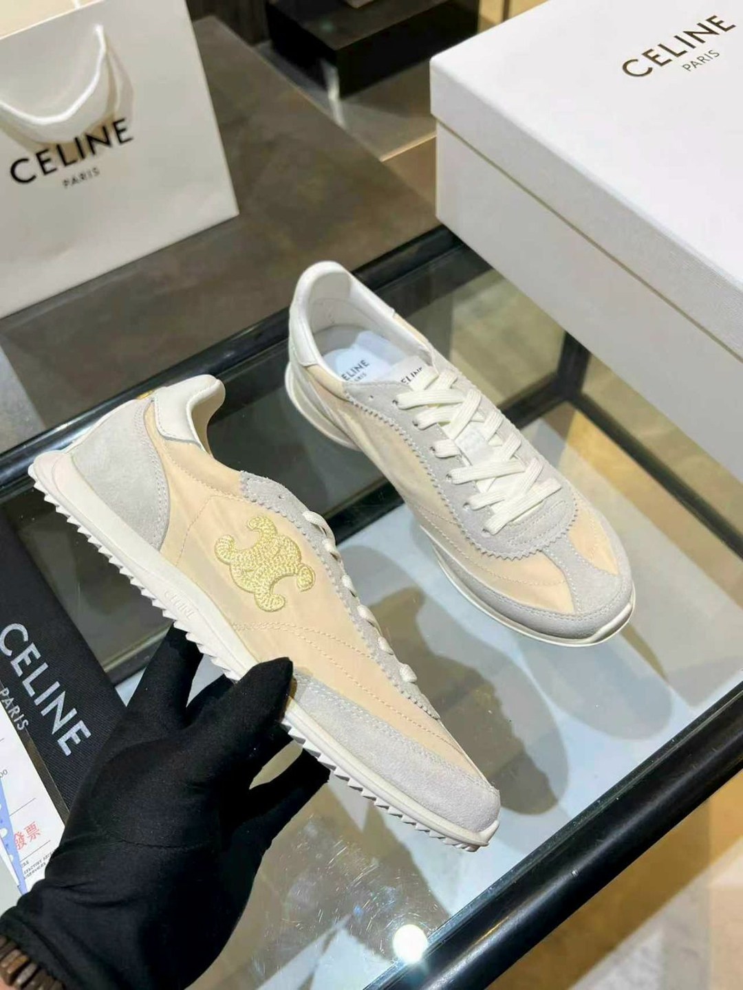 кроссовки celine,кроссовки женскиe,кроссовки loewe,,спортивная