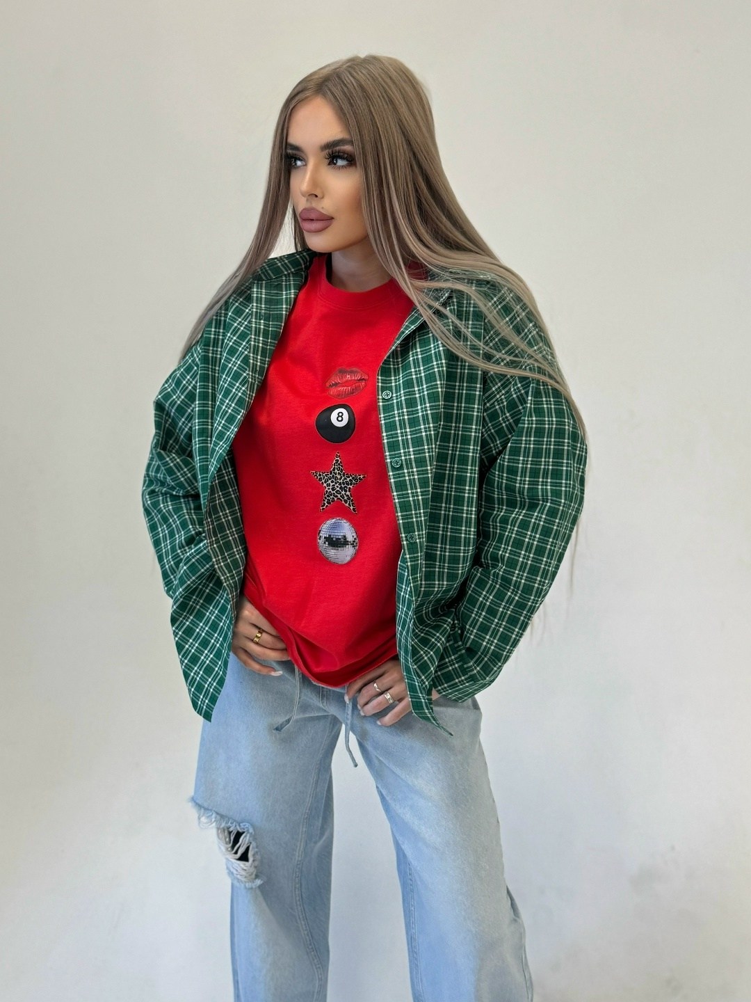 рубашка женская в клетку,женская кофта,клетчатая рубашка,модные наряды