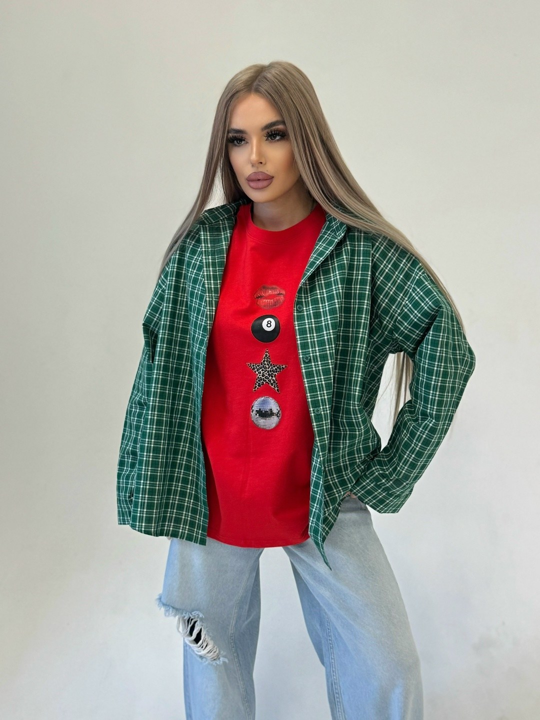 рубашка женская в клетку,женская кофта,клетчатая рубашка,модные наряды