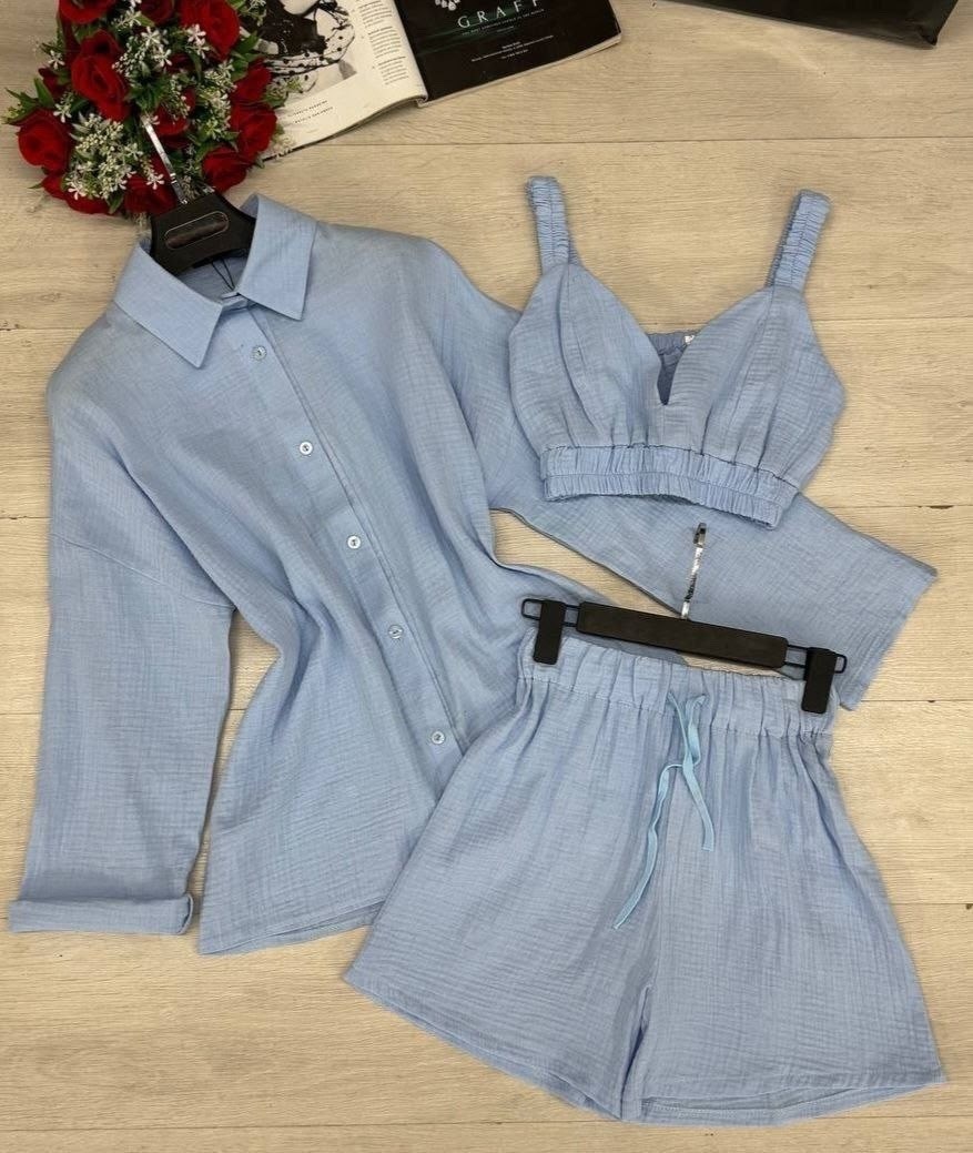 костюм тройка женский,костюм женский,велюровый костюм с шортами,комплект женских,костюм тройка женский летний