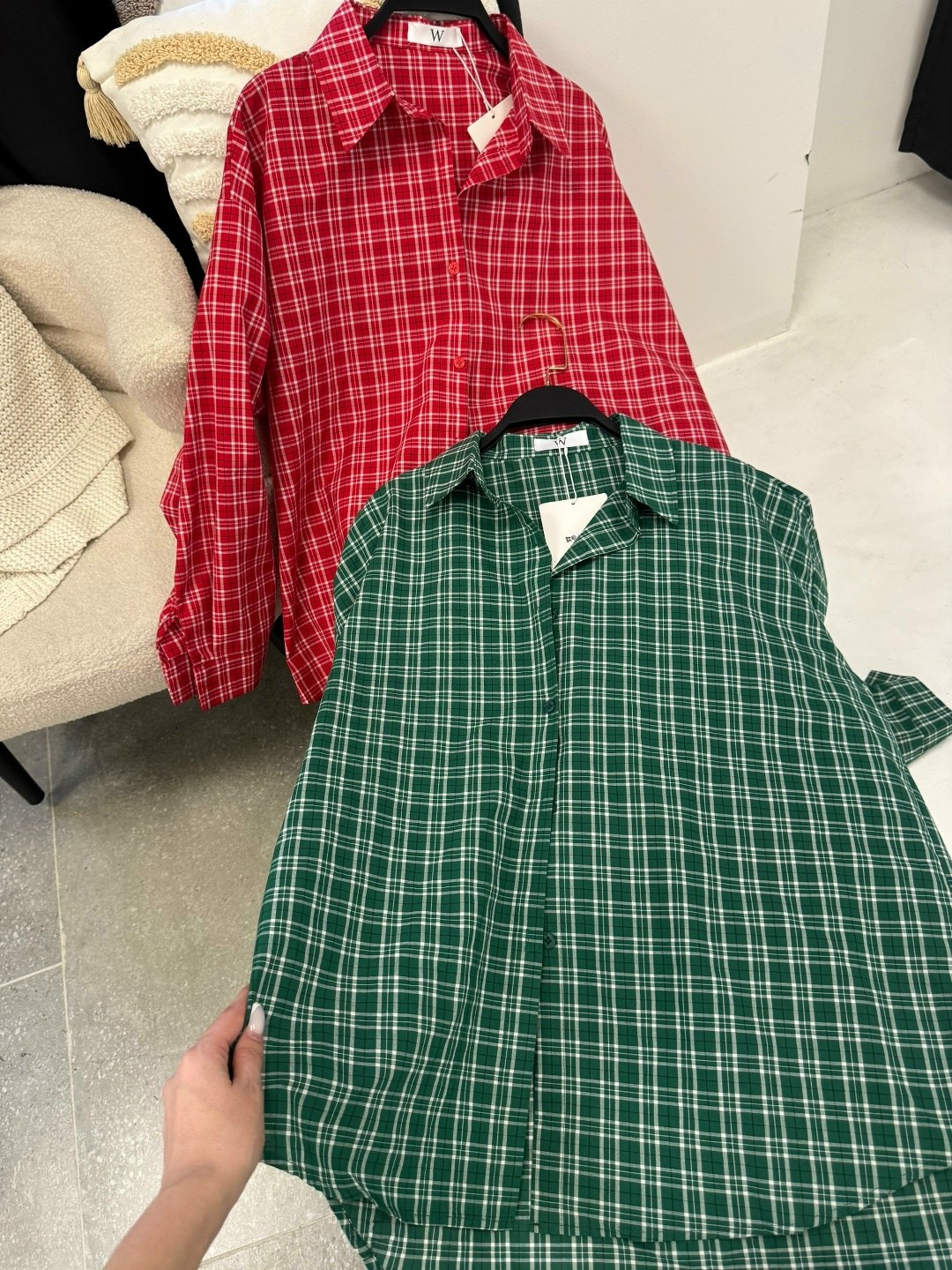 красная рубашка в клетку,женские рубашки в клетку,рубашка в клетку,клетчатая рубашка,рубашка оверсайз в клетку