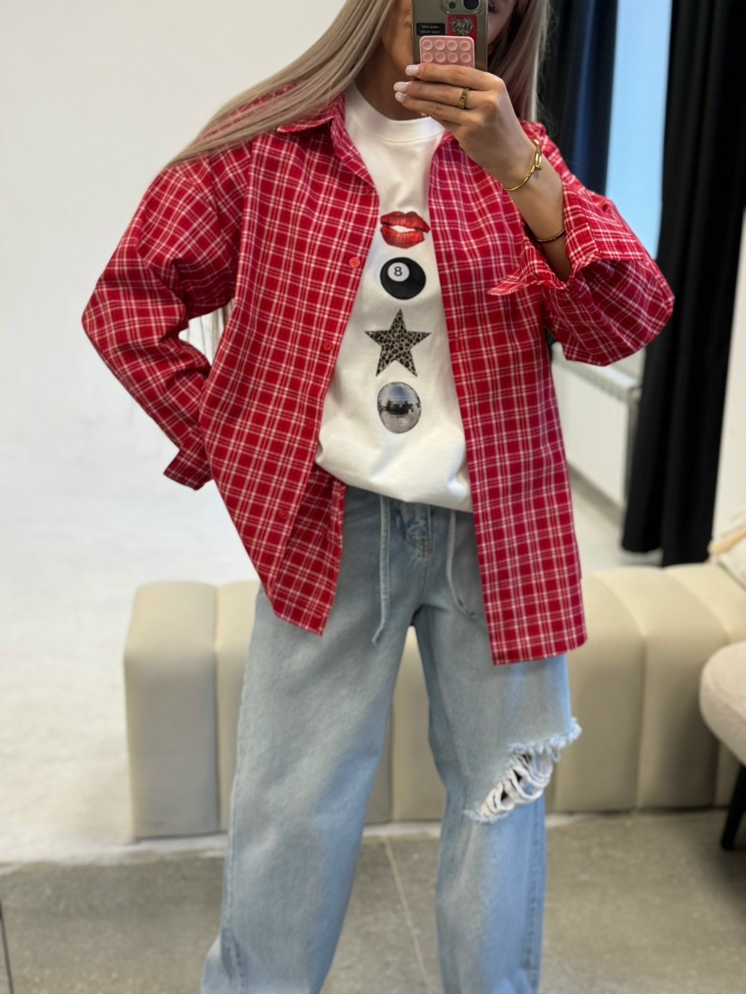 рубашка в клетку женская,рубашка в клетку оверсайз vizay,рубашка в клетку,рубашка в клетку оверсайз женская,рубашка в клетку оверсайз