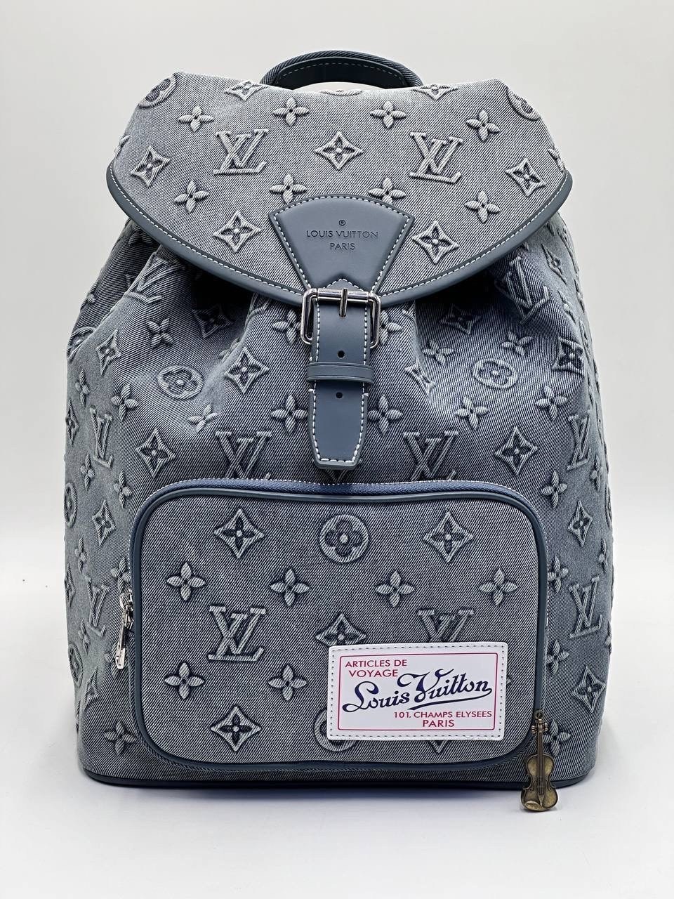 рюкзак louis vuitton,сумка - рюкзак louis vuitton denim,рюкзак женский louis vuitton,рюкзак луи виттон,louis vuitton рюкзак джинсовый