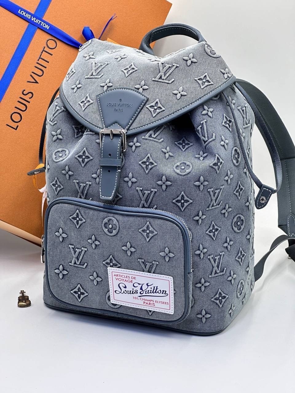 рюкзак louis vuitton,сумка - рюкзак louis vuitton denim,рюкзак женский louis vuitton,рюкзак луи виттон,louis vuitton рюкзак джинсовый