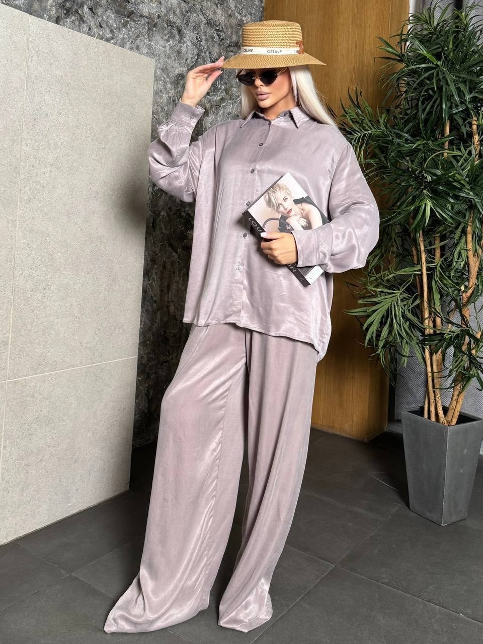 стильные костюмы,брючный костюм,шелковый брючный костюм,костюм женский,брючный женский костюм