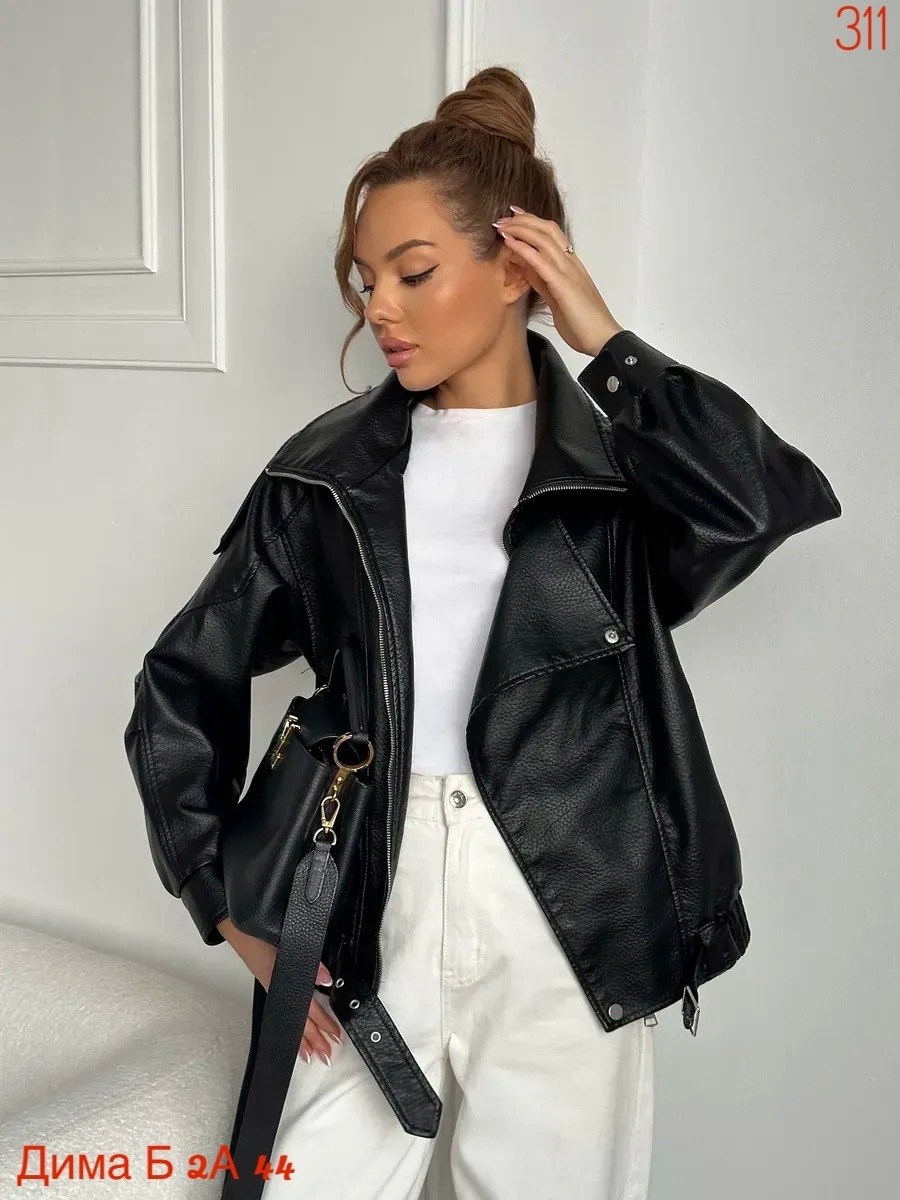 куртка косуха женская из экокожи,куртка косуха,кожаная женская куртка,косуха куртка кожаная оверсайз,куртка кожаная