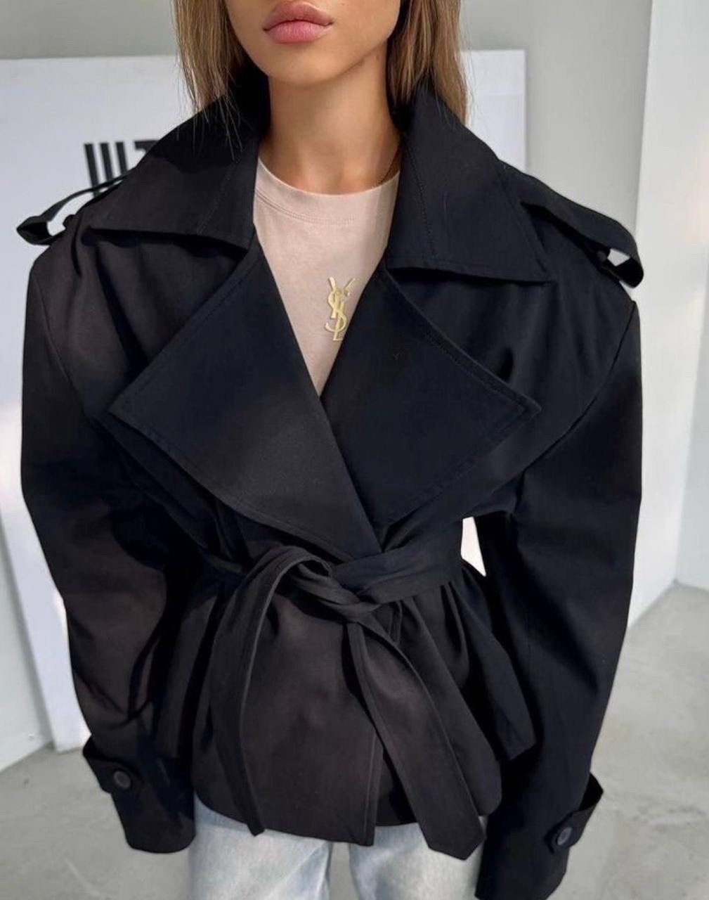 тренч с поясом,тренч короткий,тренч,женский тренч,тренч укороченный