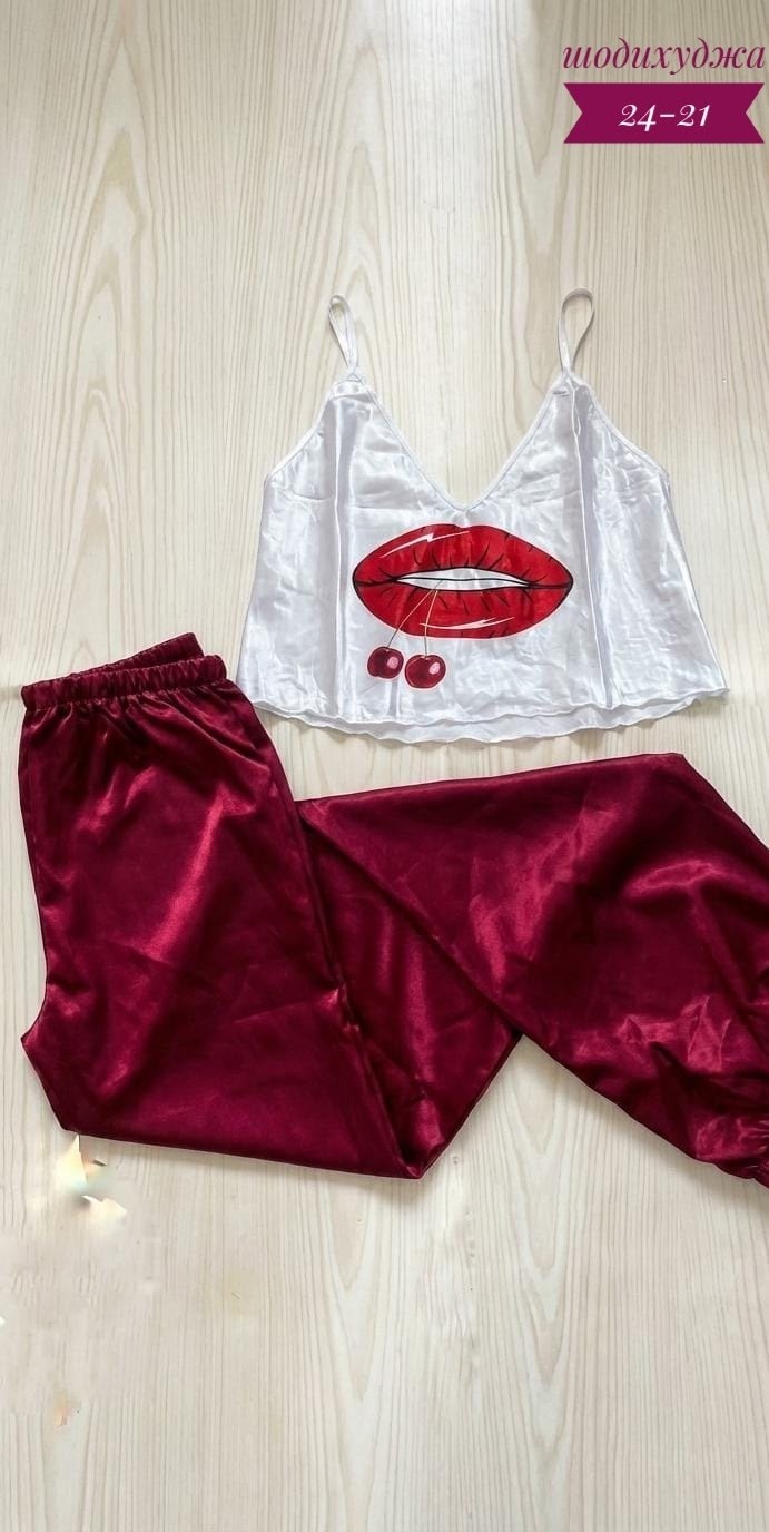 пижама женская,пижама авокадо,женская пижама авокадо,пижама женская шелковая,пижама