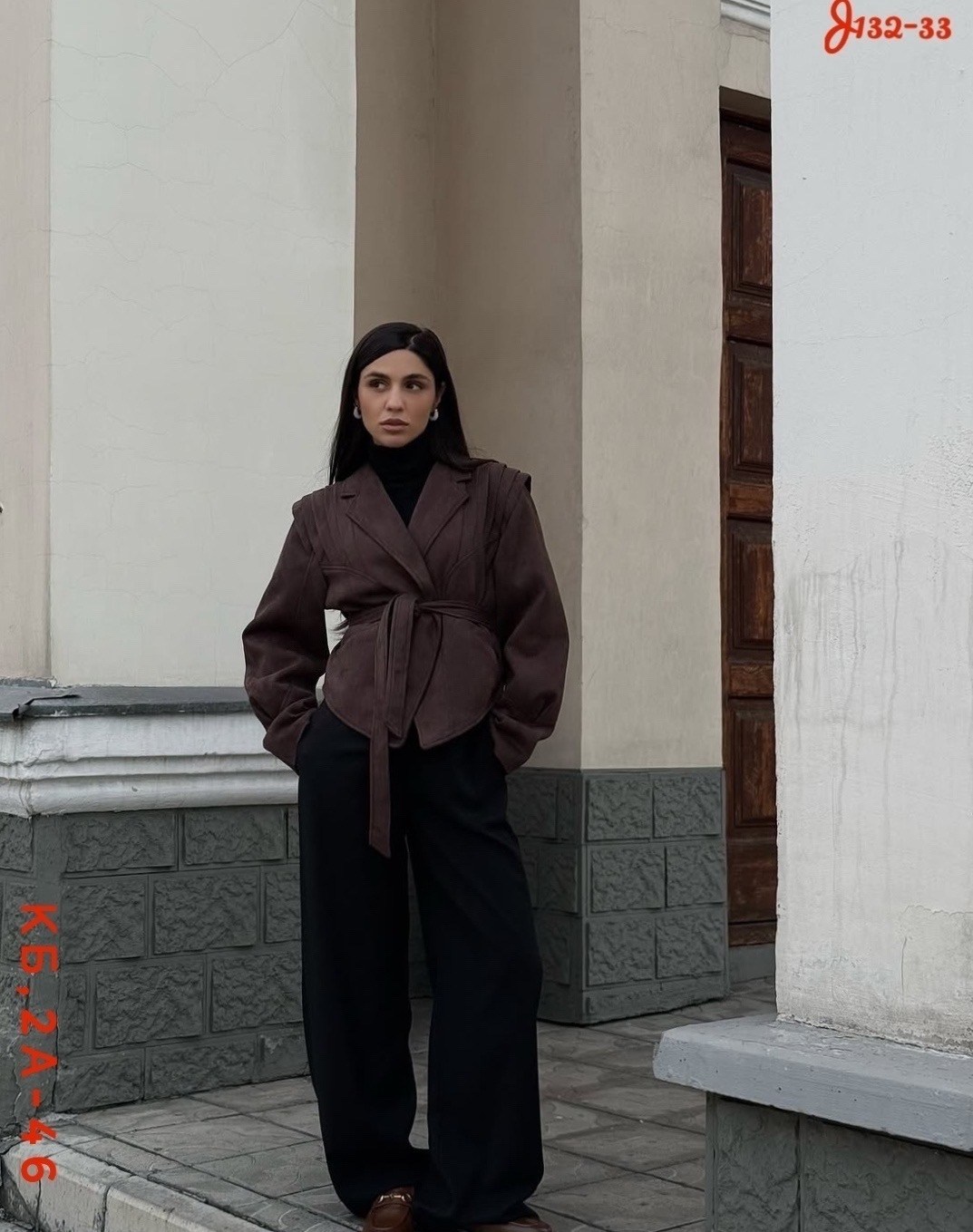 замшевая куртка,куртка замшевая женская,замшевая куртка с бархатистым воротником v формы,замшевая куртка с поясом,куртка из натуральной замши