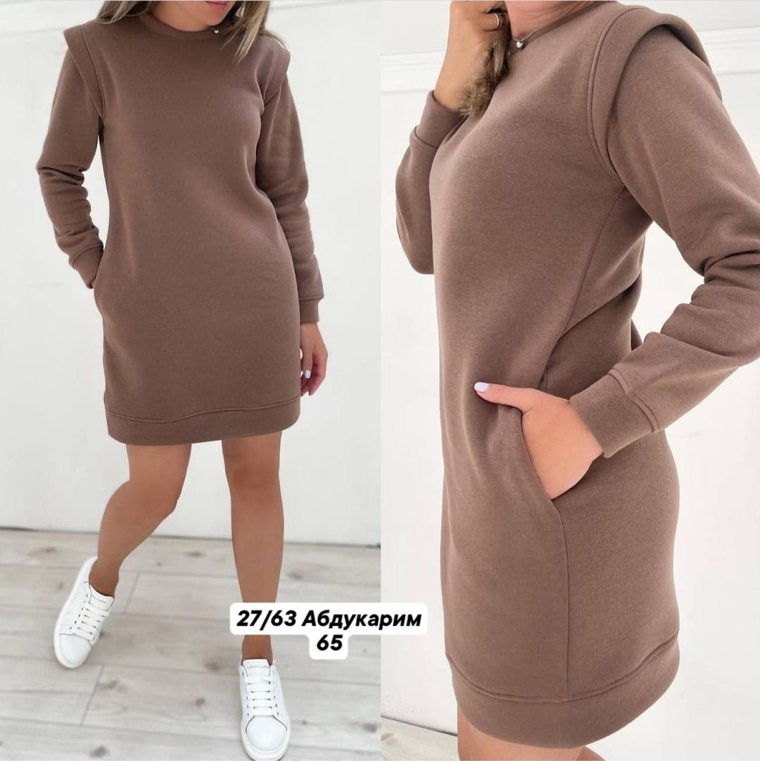 платье на флисе,женское платье на флисе,флисовое платье,платье теплое женское,платье черное