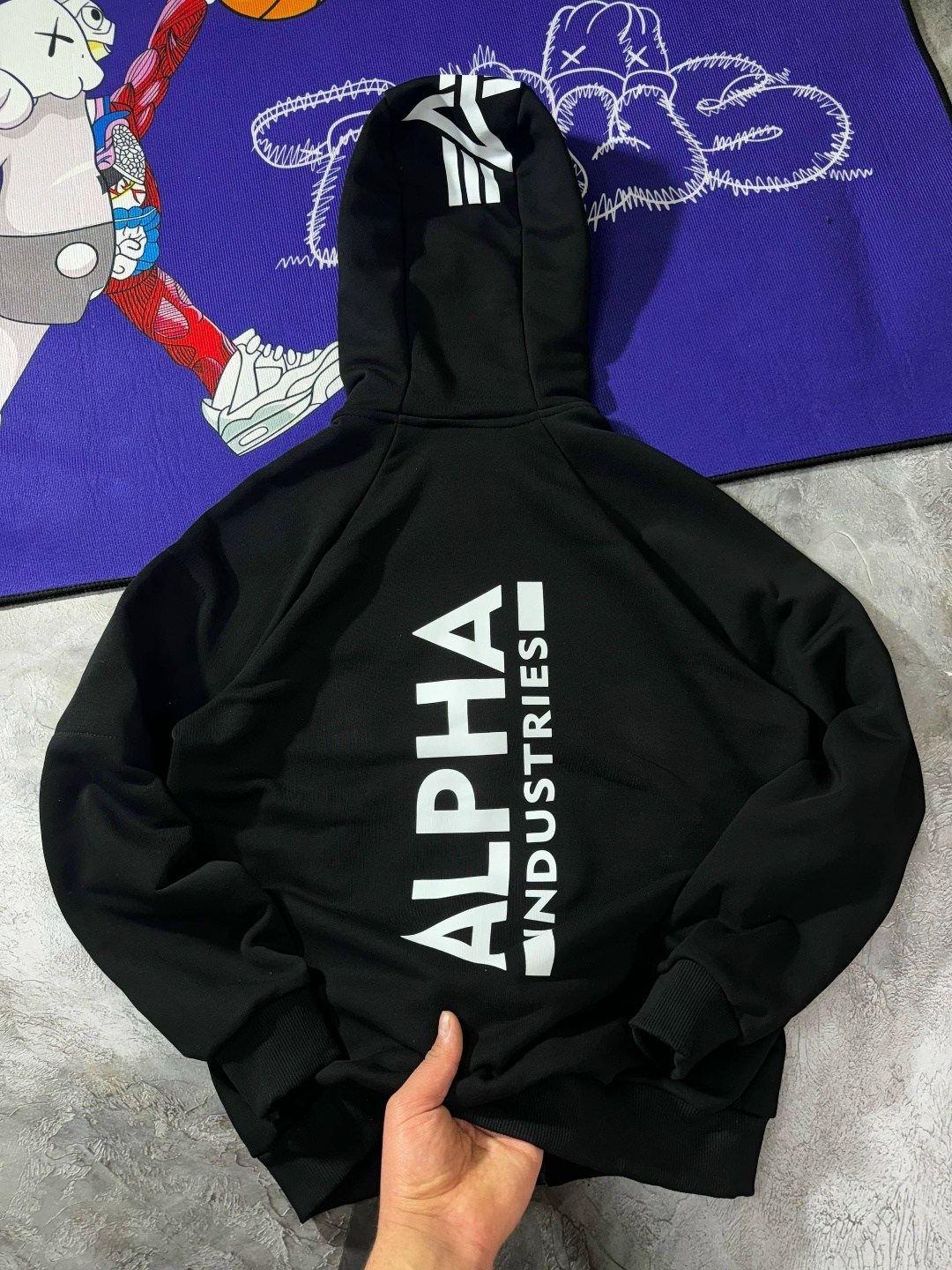 alpha industries back print hoodie,толстовка,alpha industries hoodie,толстовка с капюшоном,толстовка alpha industries back print hoody