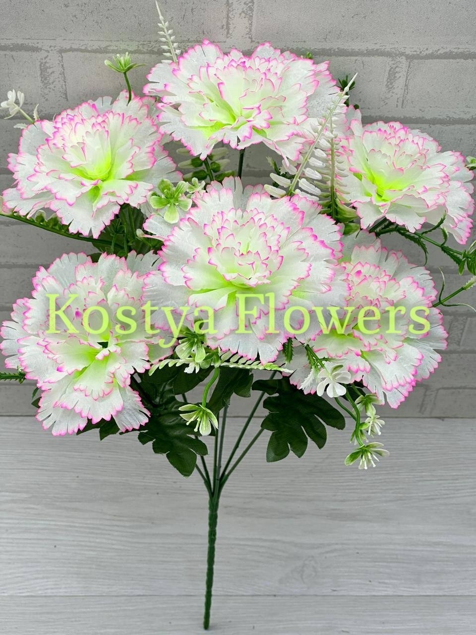 цветы искусственные гвоздика,букетик искусственных гвоздик,букет гвоздик,гвоздика искусственная,гвоздика букет