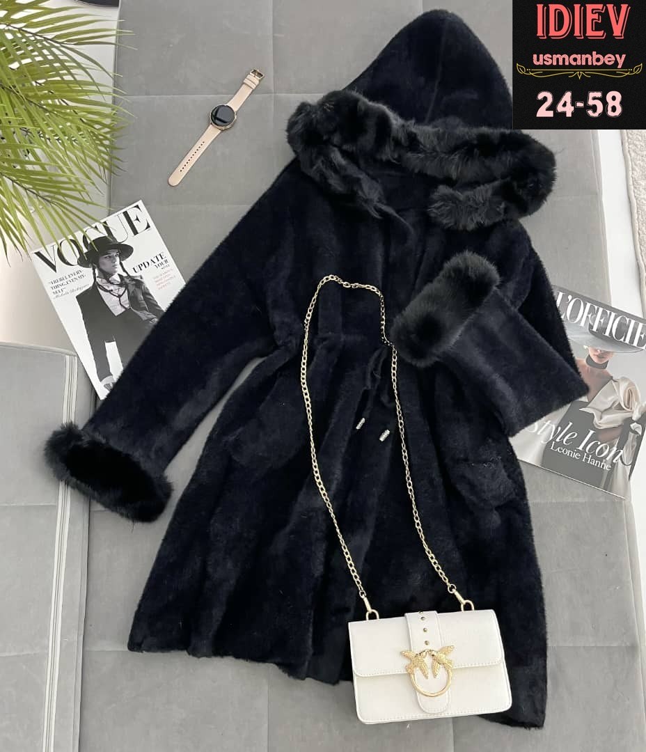пальто с мехом,меховое пальто,меховое пальто с капюшоном,пальто с капюшоном,зимнее пальто