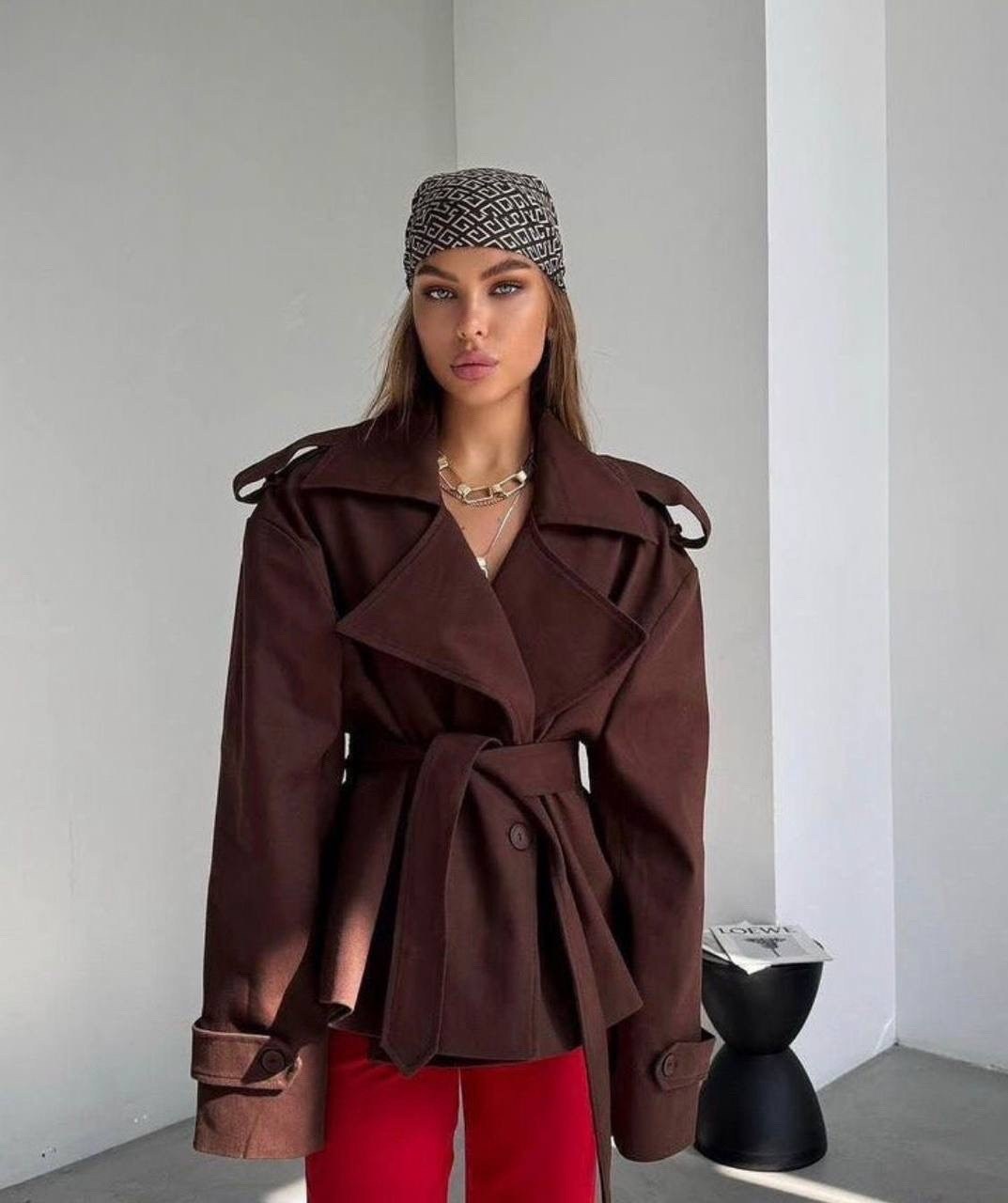 тренч с поясом,тренч короткий,тренч,женский тренч,тренч укороченный