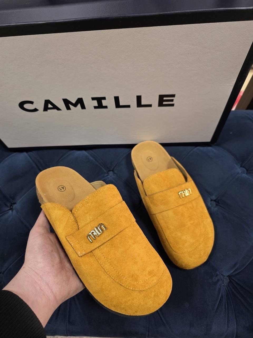 мюли сабо,,замшевые мюли,мюли miu miu,женские шлепанцы