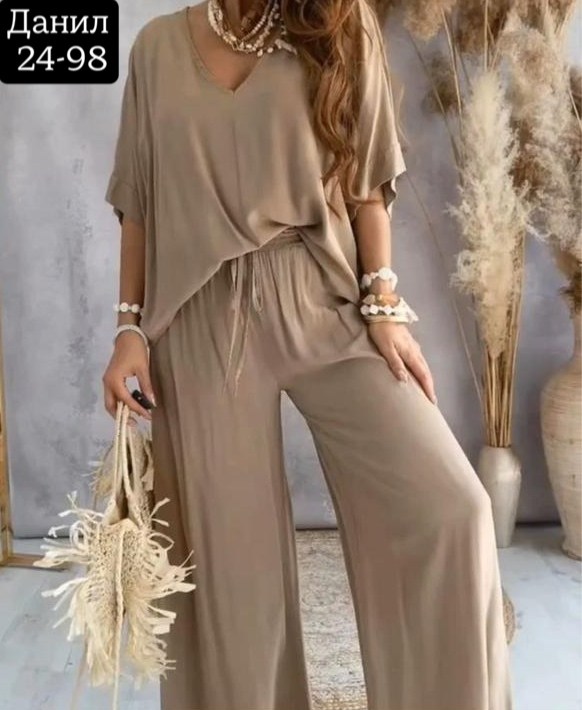 летние костюмы женские,костюм с брюками,костюм брючный,одежда женская модная,костюм с широкими брюками
