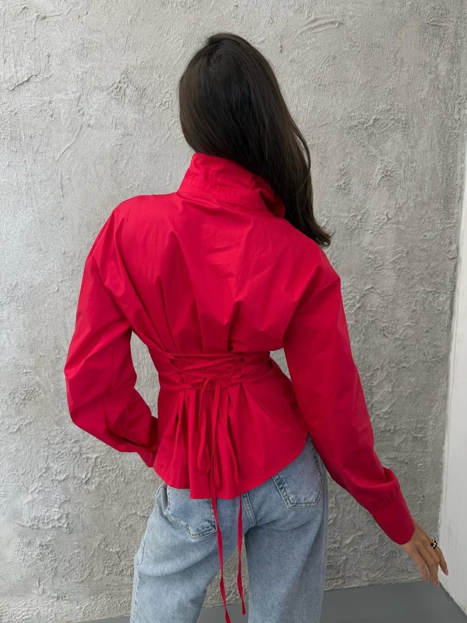 рубашка женская,рубашка с завязками,стильная рубашка,рубашка с завязками на талии,рубашка