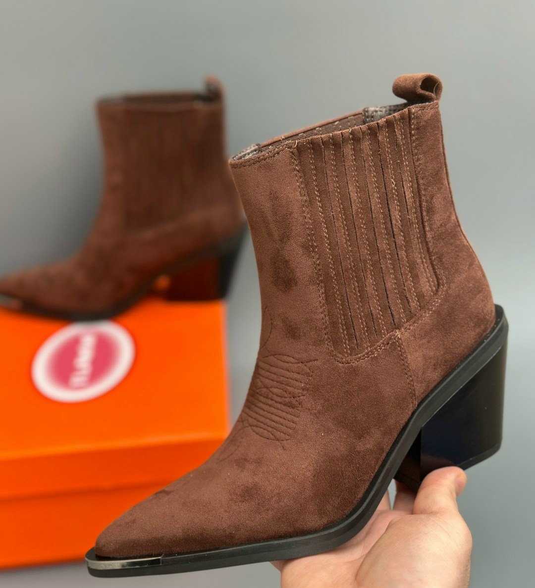 ,ботильоны женские,ковбойские ботильоны женские, женская,замшевые ботильоны