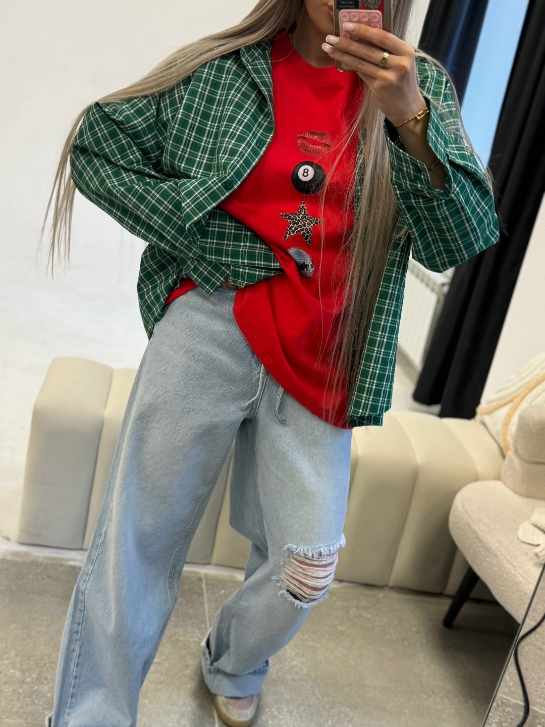 рубашка женская в клетку,женская кофта,клетчатая рубашка,модные наряды