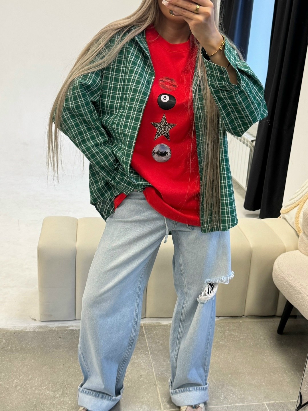 рубашка женская в клетку,женская кофта,клетчатая рубашка,модные наряды