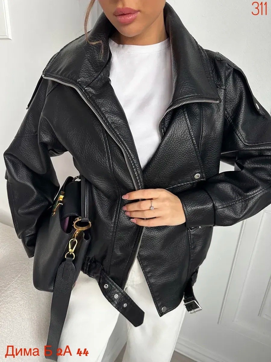 куртка косуха женская из экокожи,куртка косуха,кожаная женская куртка,косуха куртка кожаная оверсайз,куртка кожаная
