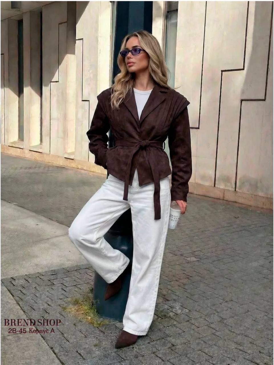 куртка замшевая жакет премиум x'zotic,замшевая куртка,куртка замшевая женская,женская куртка из замши шоколад,курточка замшевая