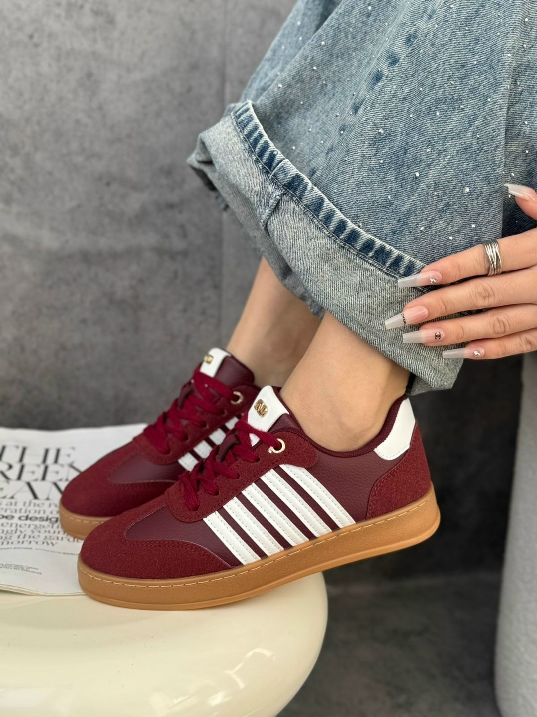 ,кроссовки кеды из натуральной замши adidas spezial,спортивная ,адидас бордовые,кеды женски