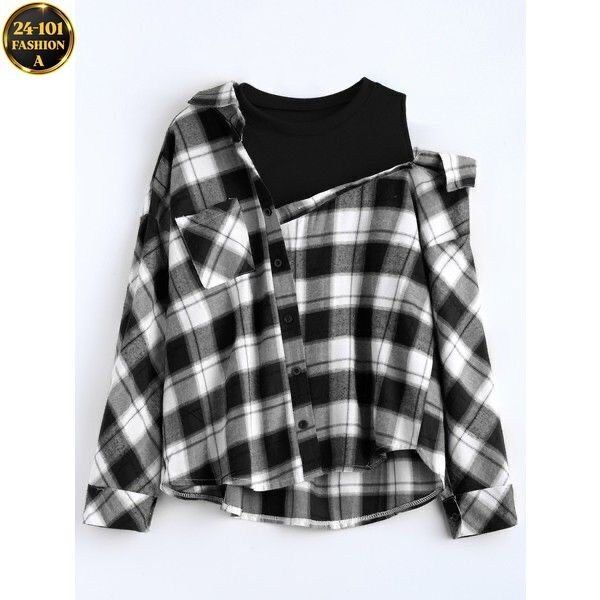 рубашка в клетку женская оверсайз,клетчатая рубашка женская,женская клетчатая рубашка в стиле оверсайз коричневый топ с отложным воротником,фланелевая рубашка оверсайз в клетку,женская рубашка в клетк