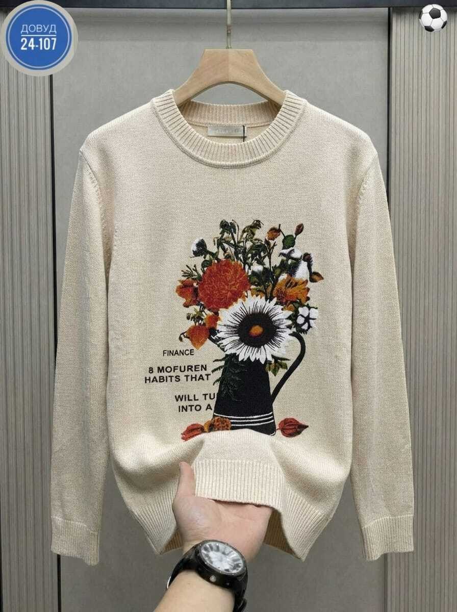 свитер с вышивкой,свитшот женская,свитер,свитер вязаный,джемпер с вышивкой