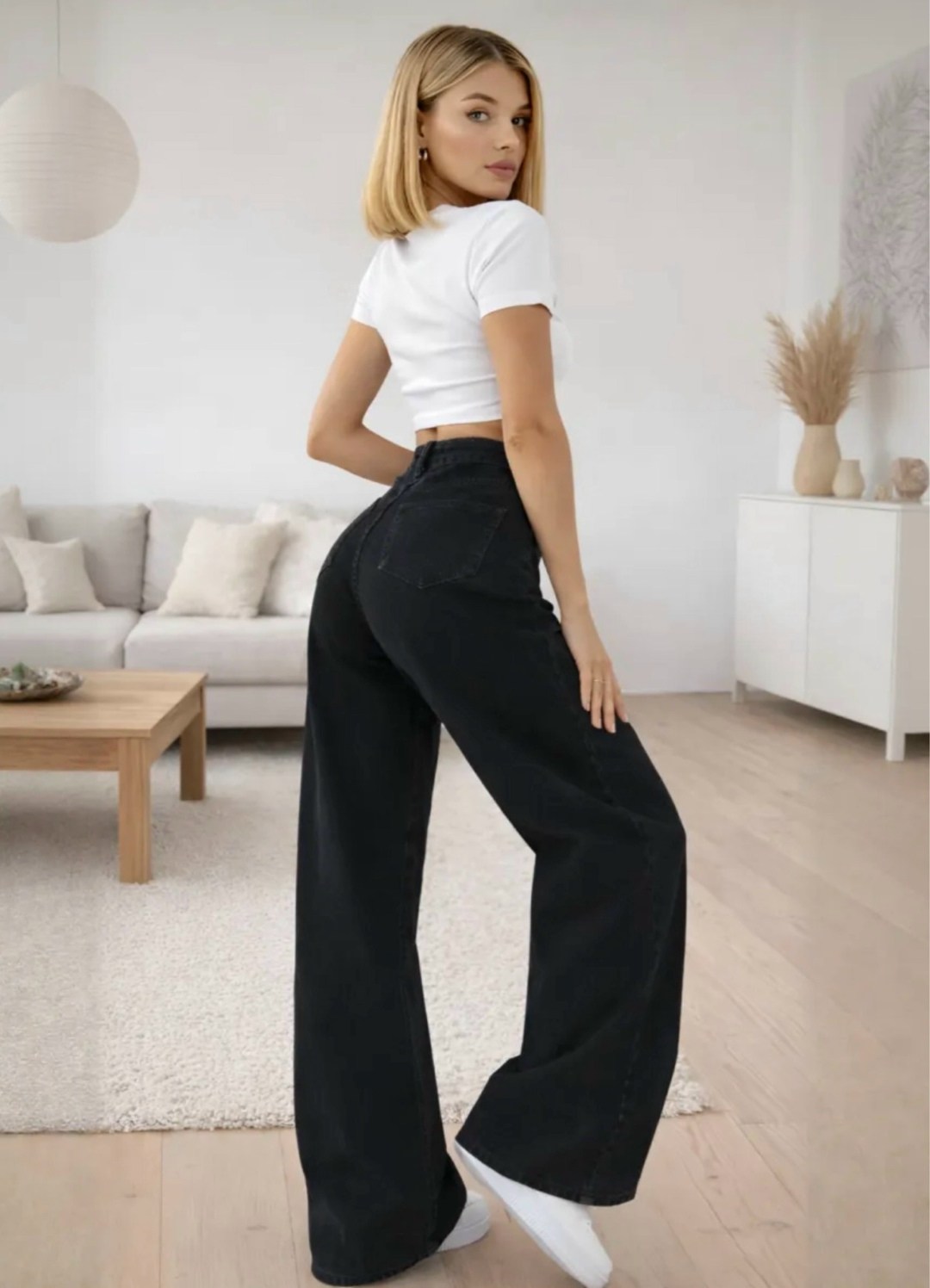 широкие черные джинсы,джинсы черные прямые,джинсы чёрные,женские джинсы,джинсы широкий
